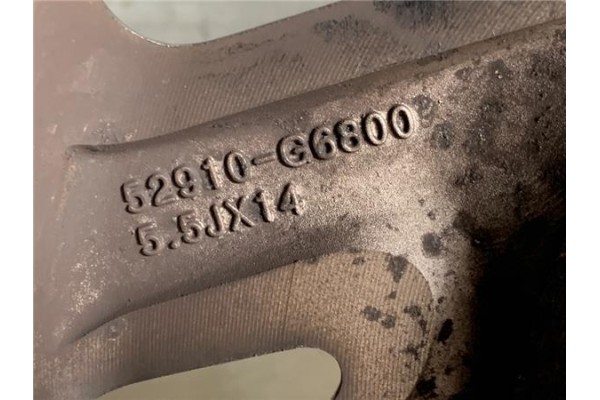 Recambio de llanta para kia picanto (ja) 1.0 gdi drive 5mt referencia OEM IAM 52910G6800  