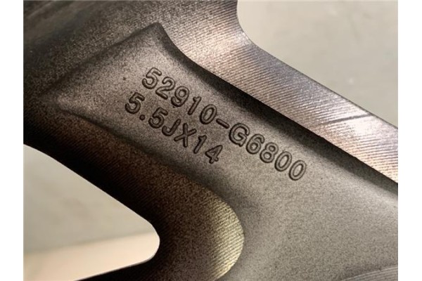 Recambio de llanta para kia picanto (ja) 1.0 gdi drive 5mt referencia OEM IAM 52910G6800  