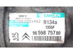 Recambio de compresor aire acond. para peugeot 308 1.6 confort referencia OEM IAM 9659875780 1052004962 