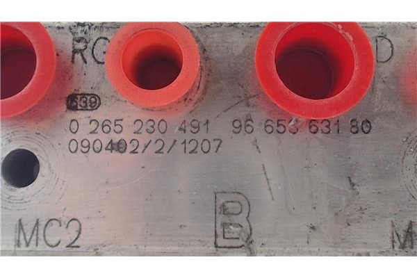 Recambio de nucleo abs para peugeot 308 1.6 confort referencia OEM IAM 0265230491 9665363180 