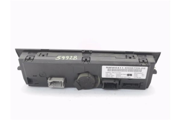 Recambio de mandos climatizador para bmw serie 1 berlina (e81/e87) 2.0 118d referencia OEM IAM 6411695670902  