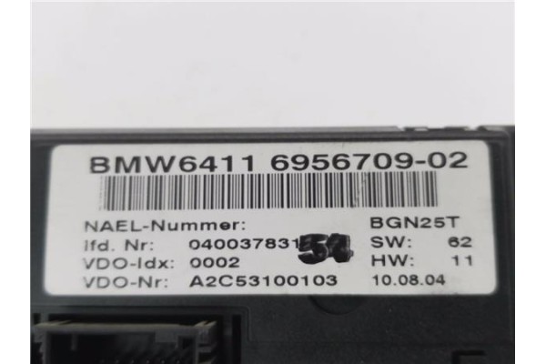 Recambio de mandos climatizador para bmw serie 1 berlina (e81/e87) 2.0 118d referencia OEM IAM 6411695670902  