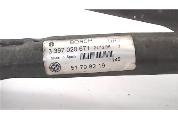 Recambio de motor limpiaparabrisas delantero para fiat croma (194) 1.9 d multijet referencia OEM IAM 3397020671 51708219 