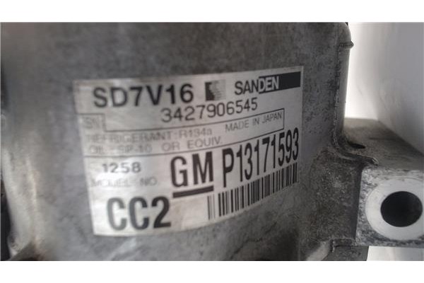 Recambio de compresor aire acond. para fiat croma (194) 1.9 d multijet referencia OEM IAM 3397020671 51708219 