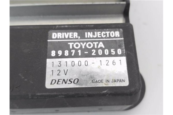 Recambio de centralita para toyota corolla (e12) 2.0 d-4d referencia OEM IAM 8987120050 1310001261 
