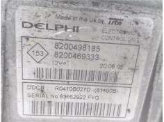 Recambio de centralita para renault clio ii fase ii (b/cb0) 1.5 campus referencia OEM IAM 8200498185 8200469333 