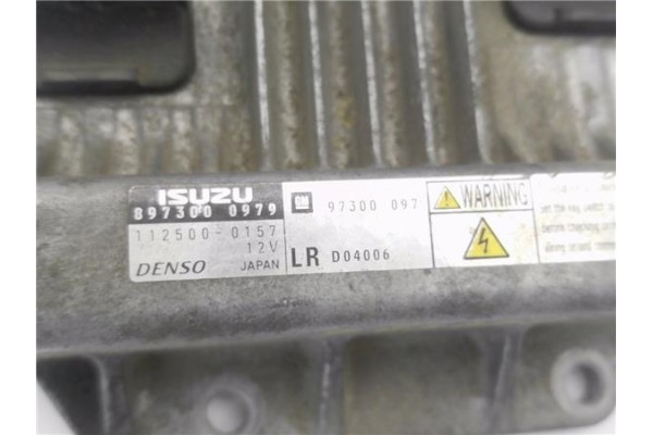 Recambio de centralita para opel corsa c 1.7 cdti referencia OEM IAM 8973000979 1125000157 
