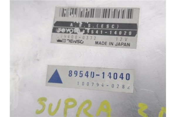 Recambio de centralita para toyota supra (ma70) 3.0 referencia OEM IAM 8954014040 100794028 