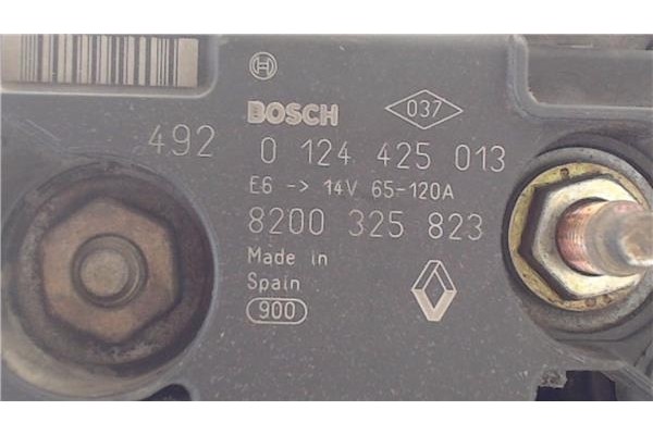 Recambio de alternador para renault modus i 1.4 (jp01, jp0j) referencia OEM IAM 0124425013 8200325823 