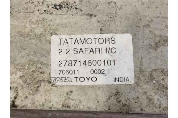 Recambio de intercooler para tata safari (42_fd) 2.1 referencia OEM IAM 278714600101  