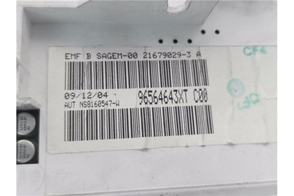 Recambio de pantalla para peugeot 206 cc cabrio-coupé 1.6 cc referencia OEM IAM 96564643XT 216790293A 