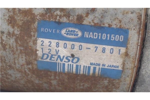 Recambio de motor arranque para land rover freelander (ln) 2.0 hse familiar referencia OEM IAM NAD101500 2280007801 