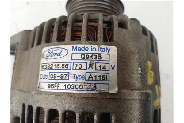 Recambio de alternador para ford escort vii (gal, aal, abl) 1.8 d referencia OEM IAM 1406070 633216.66 