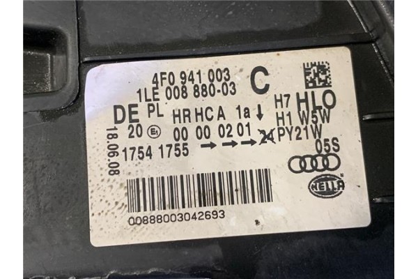 Recambio de faro delantero izquierdo para audi a6 avant (4f5) 2.0 tdi referencia OEM IAM 4F0941003 1LE00888003 