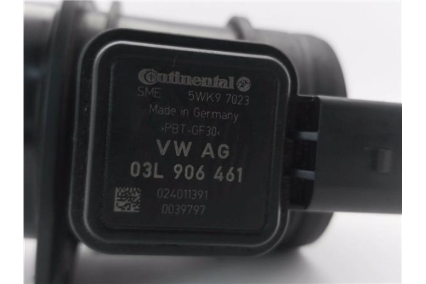 Recambio de caudalimetro para seat leon (1p1) 1.6 tdi referencia OEM IAM 03L906461 5WK97023 