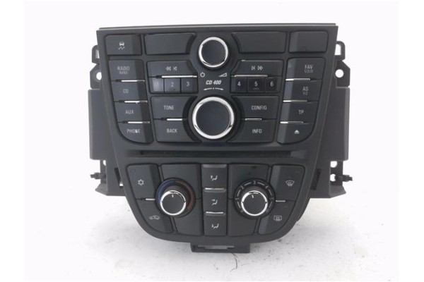 Recambio de autoradio para opel astra j 1.7 cdti referencia OEM IAM 13334053  
