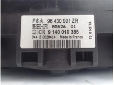 Recambio de mandos climatizador para peugeot 307 (s1) 1.6 xn referencia OEM IAM 96430991zr  