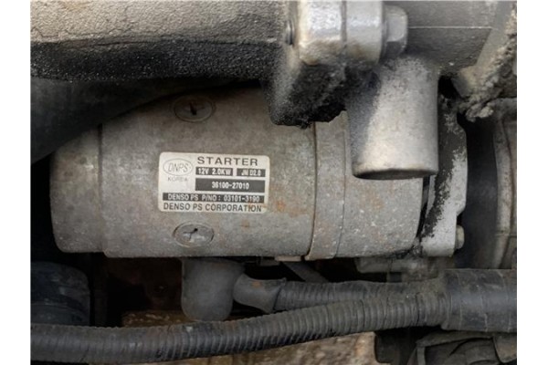 Recambio de motor arranque para kia sportage (km) 2.0 crdi referencia OEM IAM 3610027010 31013190 