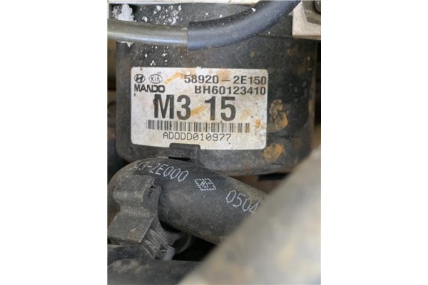 Recambio de nucleo abs para kia sportage (km) 2.0 crdi referencia OEM IAM 589202E150 BH60123410 