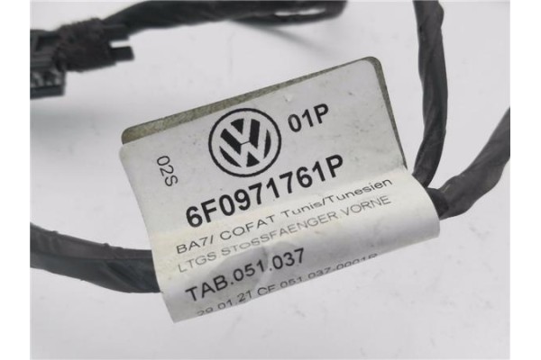 Recambio de instalacion elec. sensor parking delantero para seat ibiza (kj1) 1.0 fr referencia OEM IAM 6F0971761P TAB051037 