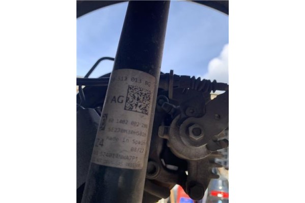 Recambio de amortiguador trasero derecho para seat ibiza (kj1) 1.0 fr referencia OEM IAM 2Q0512013BG 8,01402E+11 