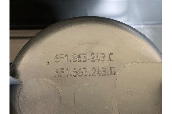 Recambio de consola para seat ibiza (kj1) 1.0 fr referencia OEM IAM 6F1863243C 6F0864207 