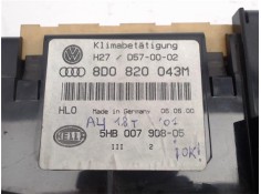 Recambio de mandos climatizador para audi a4 berlina (b5) 1.8 t (132kw) referencia OEM IAM (8D0820043M) (5HB007908-05) 