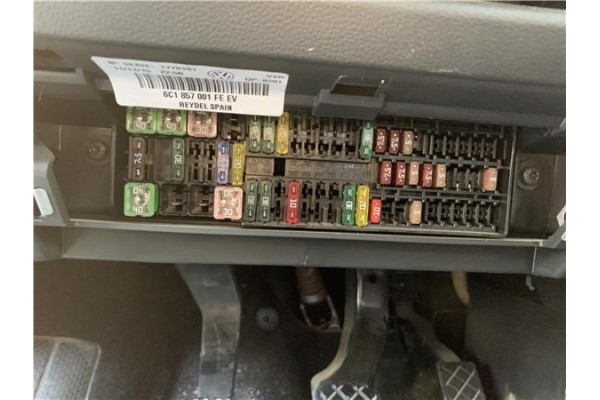 Recambio de caja fusibles/rele para volkswagen polo v (6c1) 1.4 advance bmt referencia OEM IAM 6C1971012A  