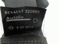 Recambio de cinturon seguridad trasero derecho para renault kangoo i (f/kc0) 1.5 dci (kc08, kc09) referencia OEM IAM 8200522693 