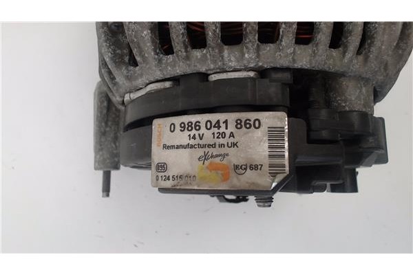 Recambio de alternador para seat alhambra (7v9) 1.9 reference referencia OEM IAM 0986041860 028903028E 