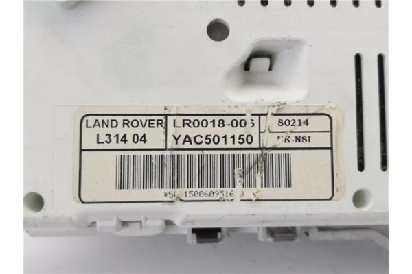 Recambio de cuadro completo para skoda octavia berlina (1z3) 1.9 tdi referencia OEM IAM LR0018006 YAC501150 