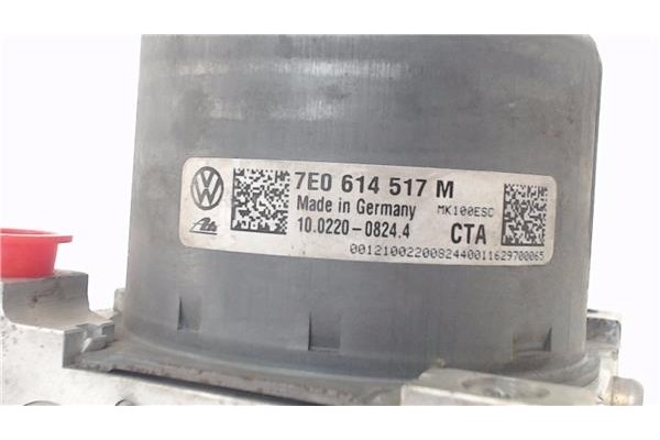 Recambio de nucleo abs para volkswagen t6 transporter furgón/combi (sg) 2.0 kombi 4motion referencia OEM IAM 7E0614517M  