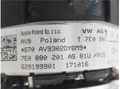 Recambio de kit airbag para volkswagen t6 transporter furgón/combi (sg) 2.0 kombi 4motion referencia OEM IAM 7E0880201AS 7E09596