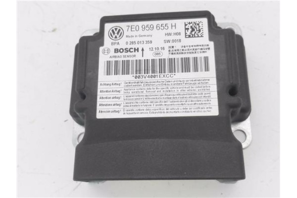 Recambio de kit airbag para volkswagen t6 transporter furgón/combi (sg) 2.0 kombi 4motion referencia OEM IAM 7E0880201AS 7E09596