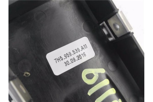 Recambio de mando elevalunas delantero derecho para volkswagen t6 transporter furgón/combi (sg) 2.0 kombi 4motion referencia OEM