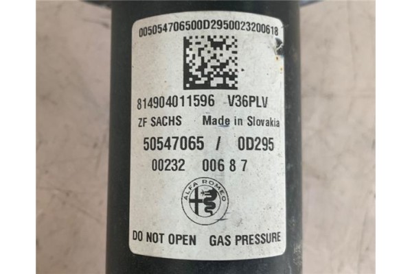 Recambio de amortiguador delantero izquierdo para alfa romeo giulia (952) 2.2 super referencia OEM IAM 50557144 50547065 