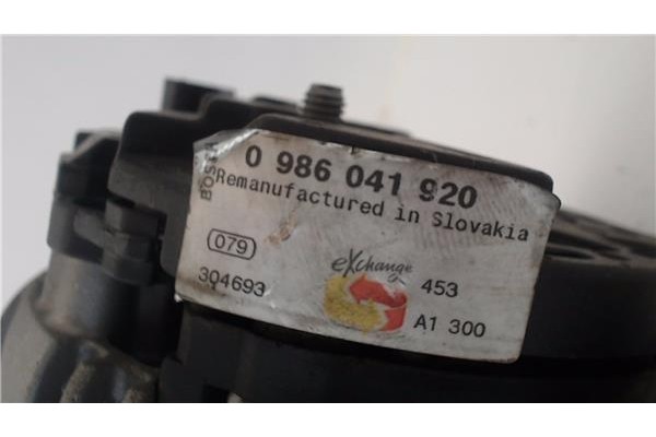 Recambio de alternador para seat ibiza (6k1) 1.4 16v referencia OEM IAM 0986041920  