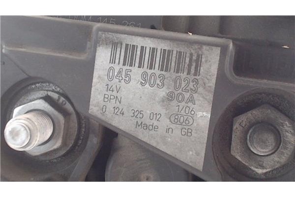 Recambio de alternador para skoda fabia (6y2/6y3) 1.4 tdi referencia OEM IAM 045903023  
