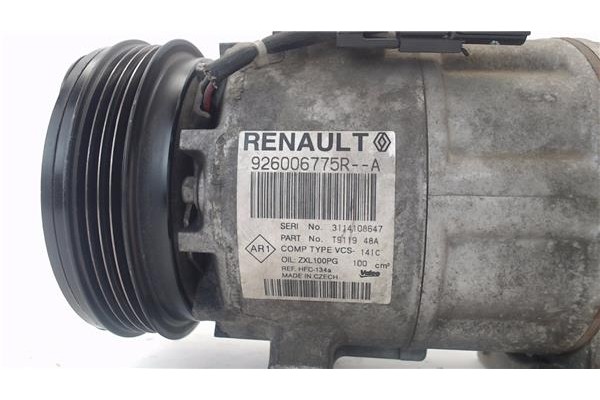 Recambio de compresor aire acond. para dacia sandero ii 1.2 ambiance referencia OEM IAM 926006775RA  