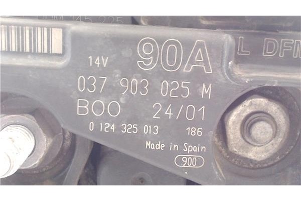 Recambio de alternador para volkswagen polo iii berlina (6n2) 1.4 conceptline referencia OEM IAM 037903025M 124325013 