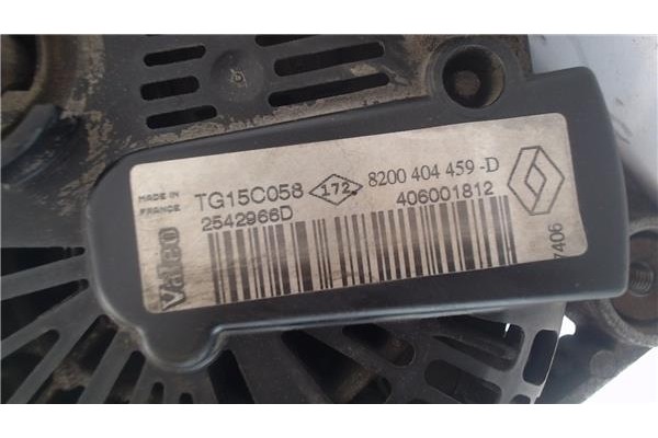 Recambio de alternador para renault laguna ii grandtour (kg0) 2.0 dci (kg1t) referencia OEM IAM 8200404459D TG15C058 