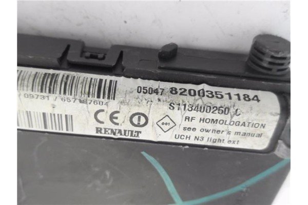 Recambio de caja fusibles/rele para renault scenic ii (jm) 1.9 dci (jm12, jm0g) referencia OEM IAM 8200351184  