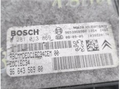 Recambio de centralita para peugeot expert furgón (vf3a_, vf3u_, vf3x_) 1.6 hdi 90 referencia OEM IAM 9664356980 281013869 
