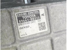 Recambio de centralita para toyota yaris (ksp9/scp9/nlp9) 1.3 vvt-i referencia OEM IAM 896610D310 MB2751002493 