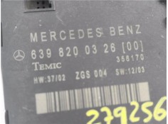 Recambio de centralita para mercedes-benz vito / mixto furgón (w639) 111 cdi referencia OEM IAM 6398200326 356170 