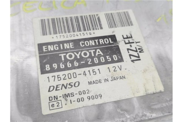 Recambio de centralita para toyota celica (t23) 1.8 referencia OEM IAM 8966620050 1752004151 