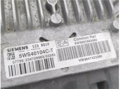 Recambio de centralita para peugeot 307 (3a/c) 2.0 hdi 90 referencia OEM IAM 9647423380 5WS40104CT 