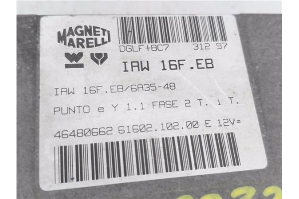 Recambio de centralita para lancia y (840a) 1.1 (840ae) referencia OEM IAM IAW16FEB 46480662 