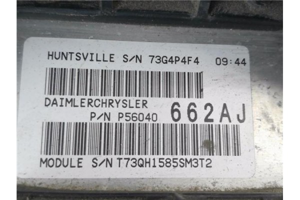 Recambio de centralita cambio automatico para jeep grand cherokee (wh) 3.0 crd overland referencia OEM IAM P560500147AJ 04692073