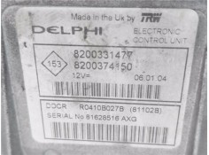 Recambio de centralita para renault clio ii fase ii (b/cb0) 1.5 authentique referencia OEM IAM 8200331477 8200374150 